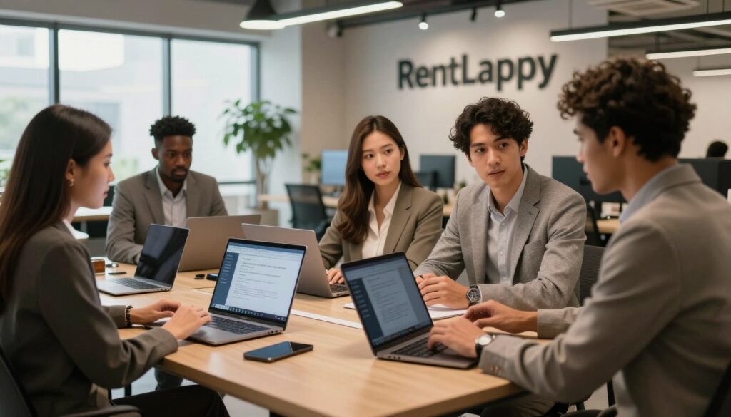Laptop rentals for businesses and startups in India