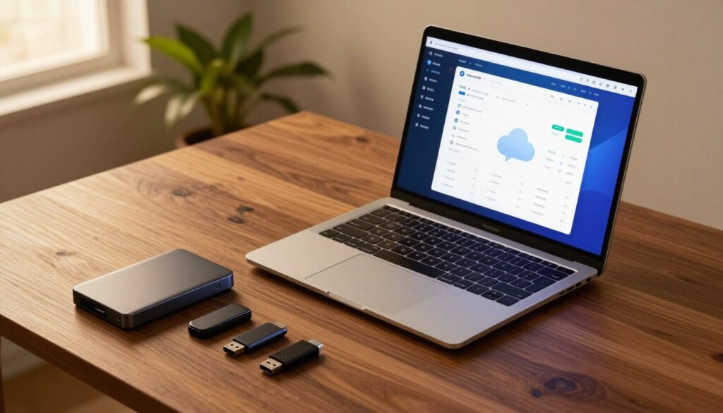 data storage on laptop