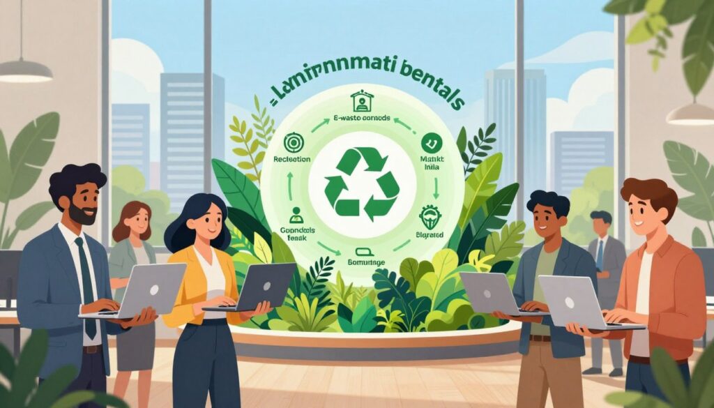 environmental benefits of laptop rentals