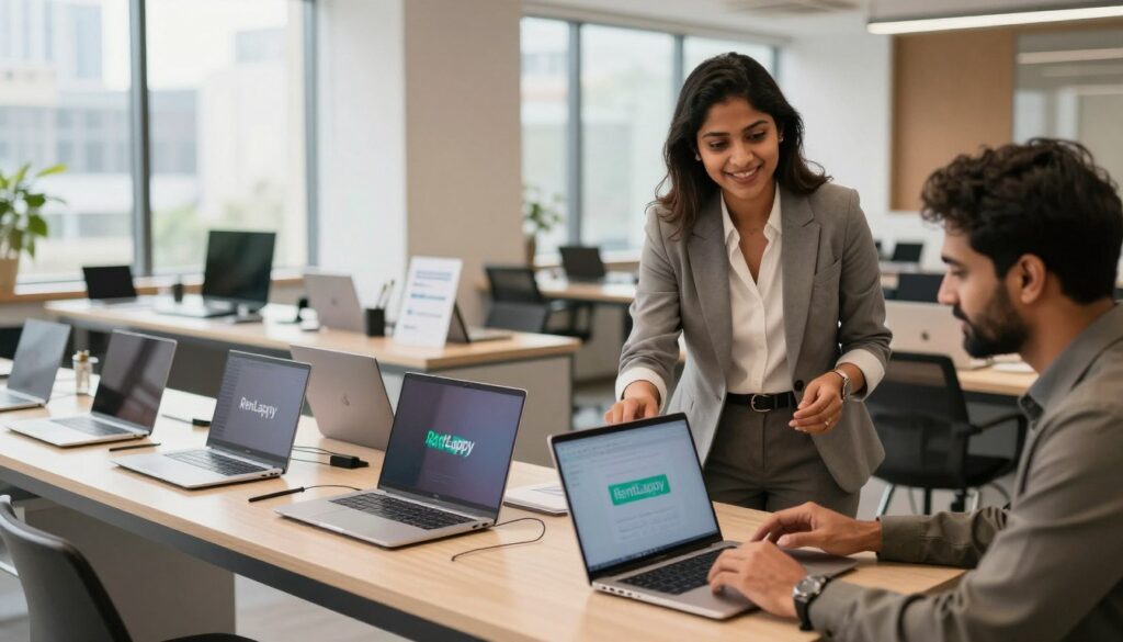laptop rental provider in India