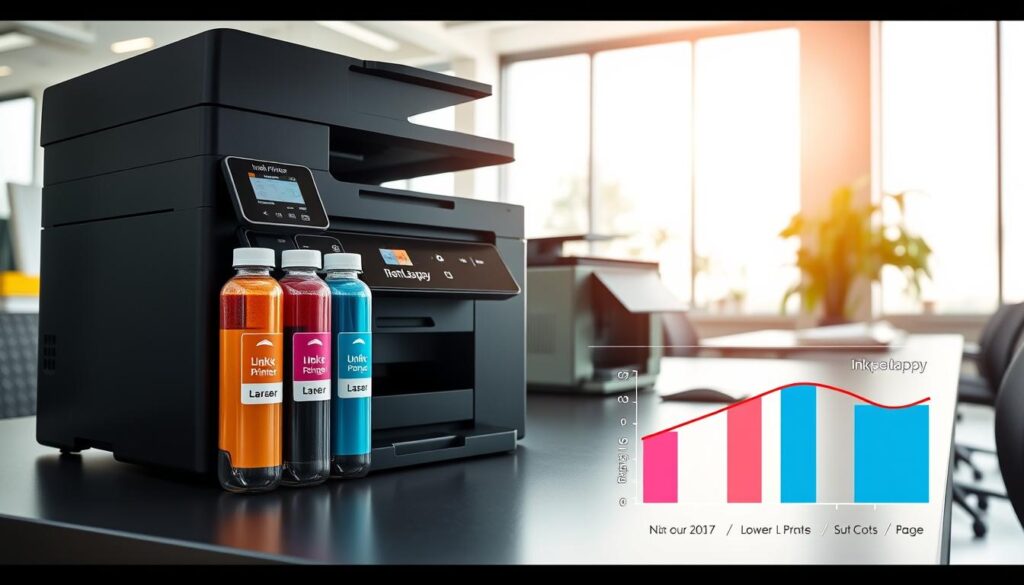 Ink tank printer cost per page comparison