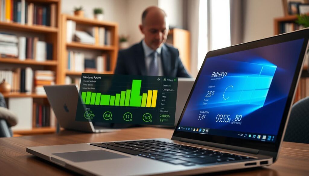 Windows battery health report